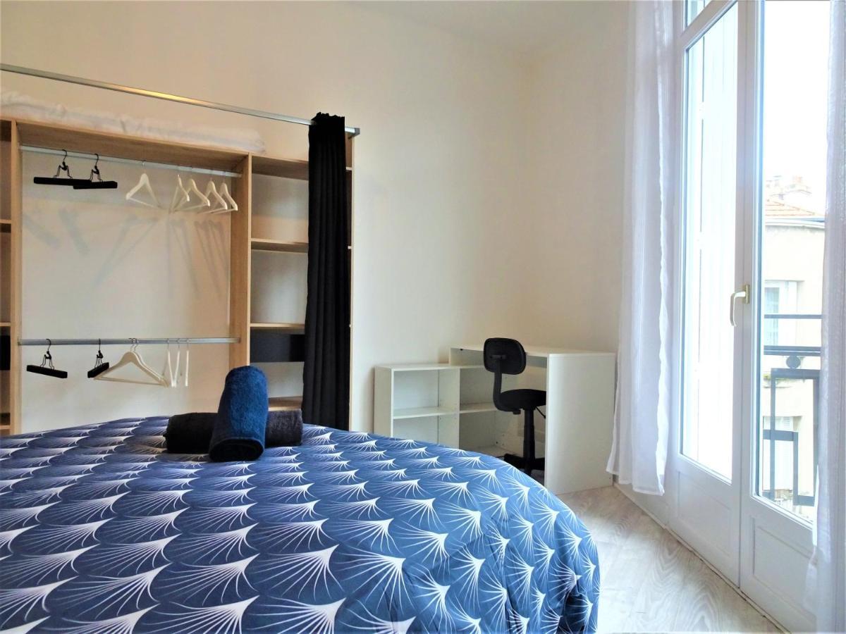 Chambre Privee Et Spacieuse Au Sein D'Un Logement Partage - Central, Quartier Villebourbon - 3 Chambres Doubles - 2 Balcons - Places De Stationnements Gratuites - 5 Min A Pied Gare Et Hypercentre Montauban Exterior foto